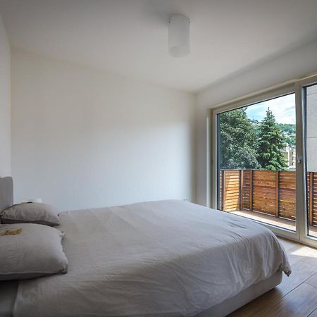 Modern apartment in Lugano Bagian luar foto