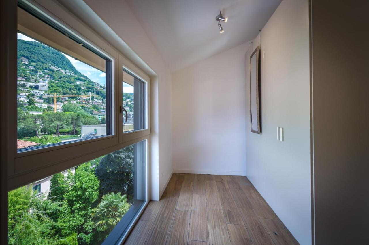 Modern apartment in Lugano Bagian luar foto