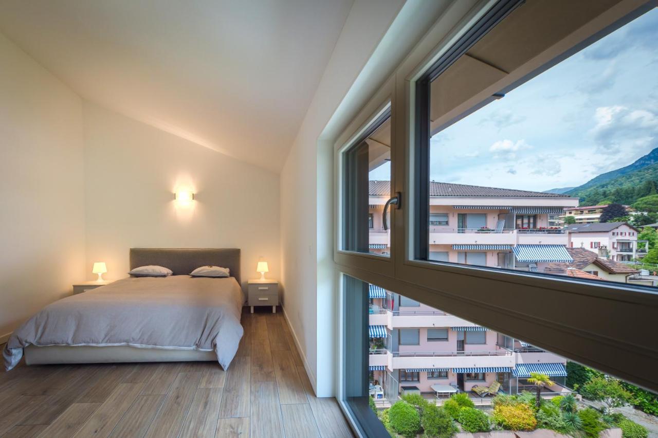 Modern apartment in Lugano Bagian luar foto