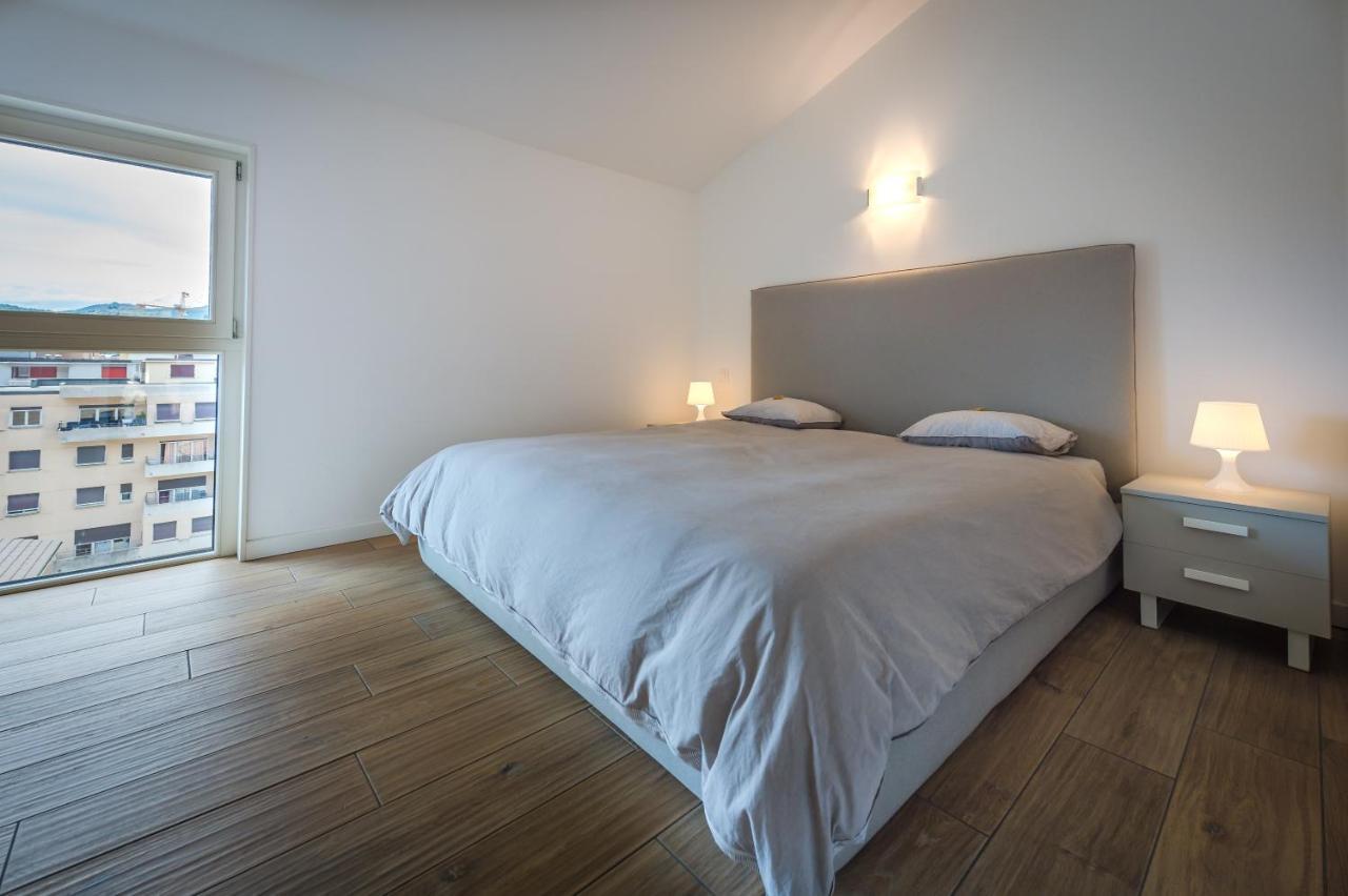 Modern apartment in Lugano Bagian luar foto