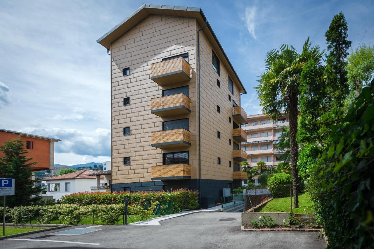 Modern apartment in Lugano Bagian luar foto