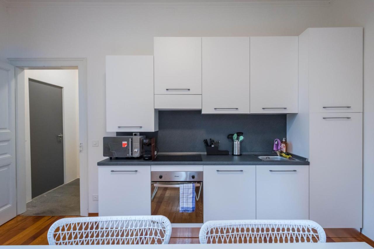 Modern apartment in Lugano Bagian luar foto