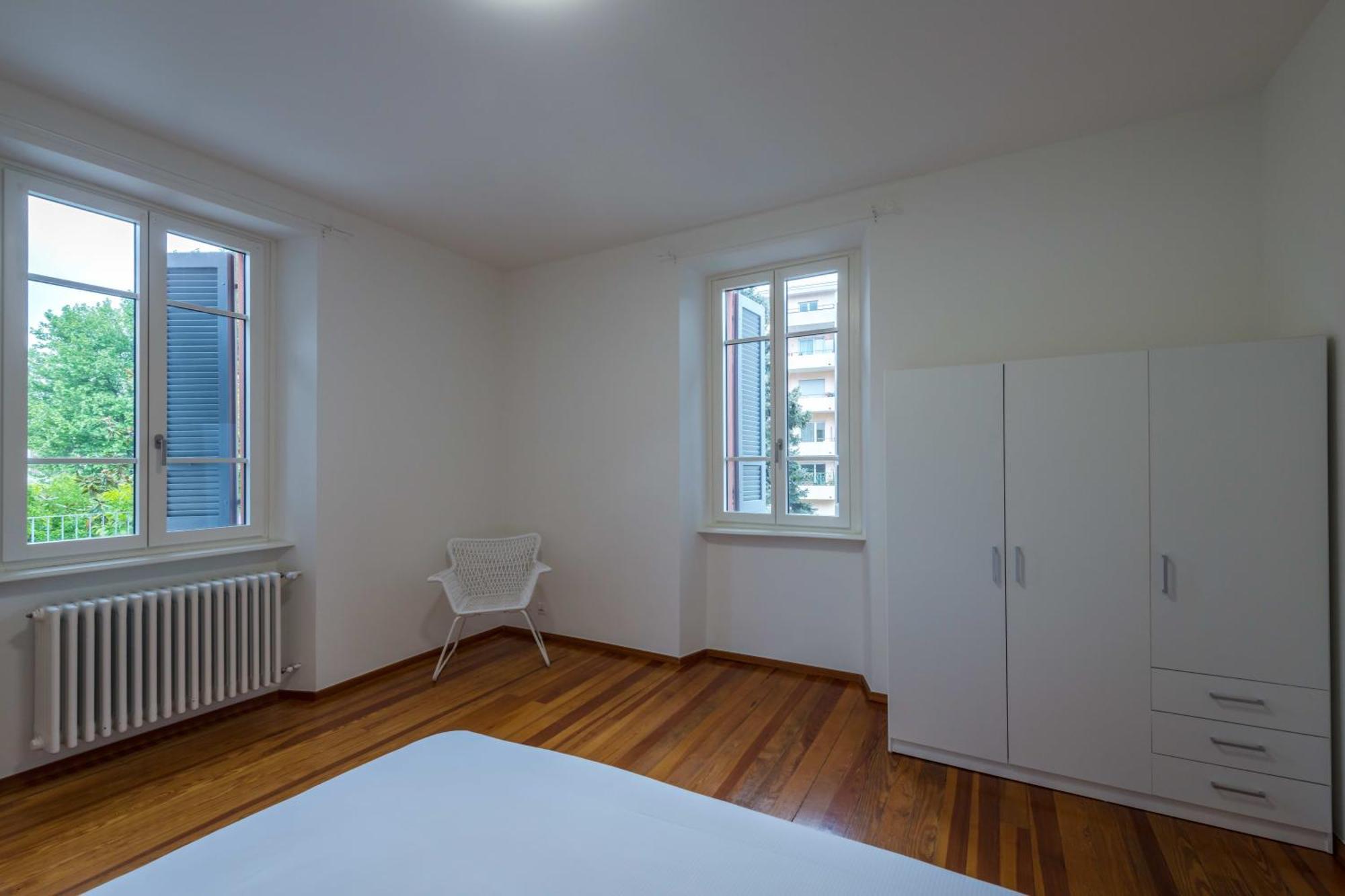 Modern apartment in Lugano Bagian luar foto