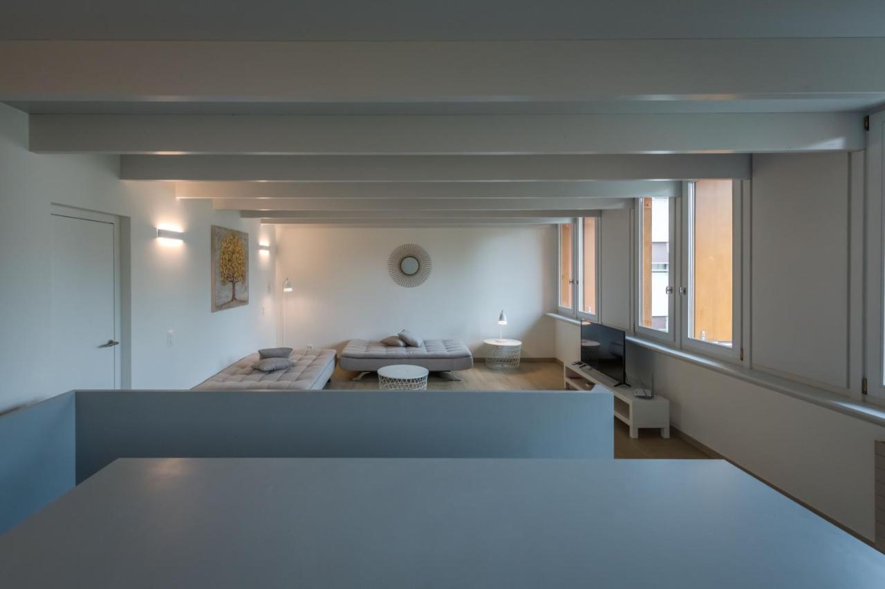 Modern apartment in Lugano Bagian luar foto