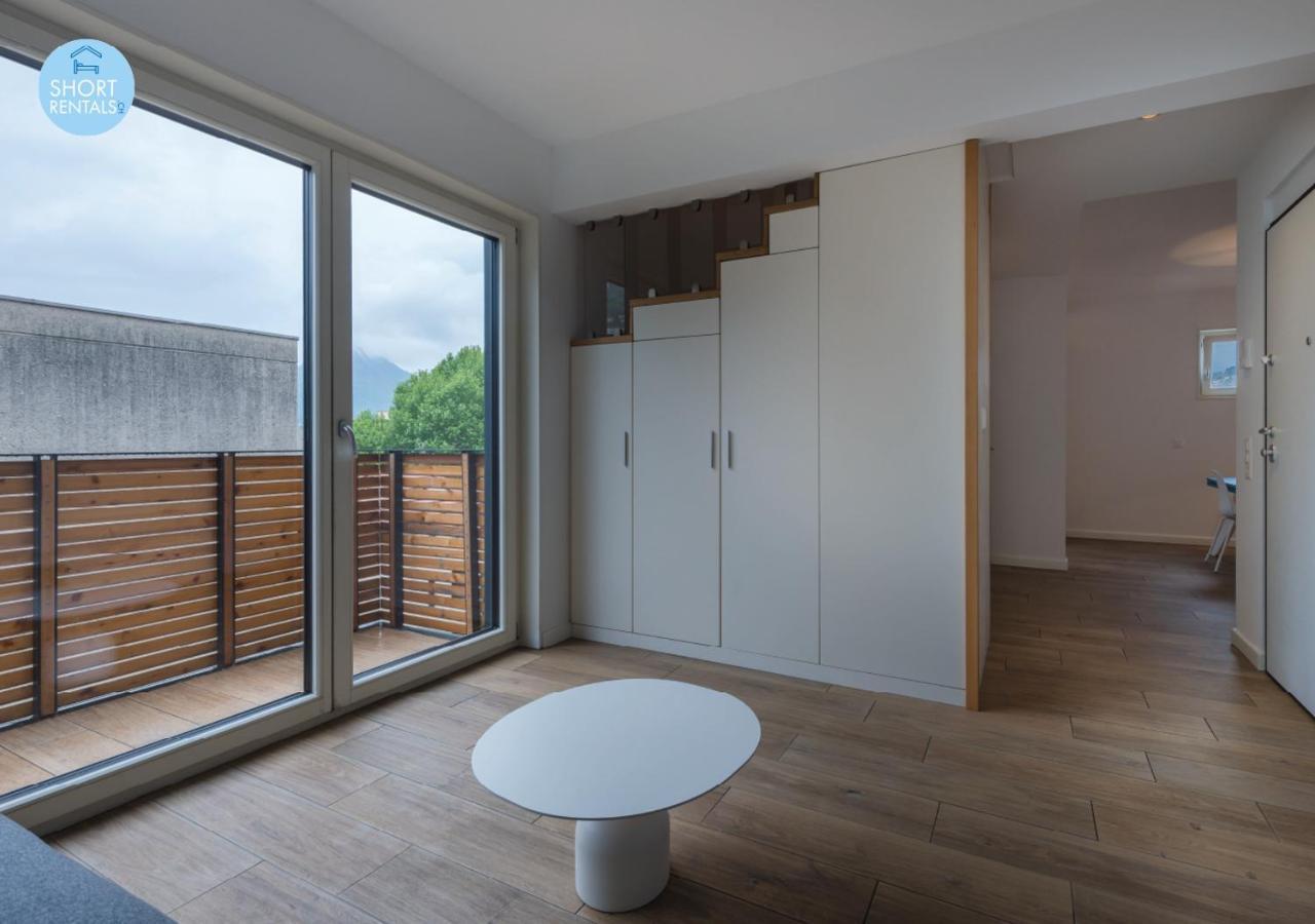 Modern apartment in Lugano Bagian luar foto