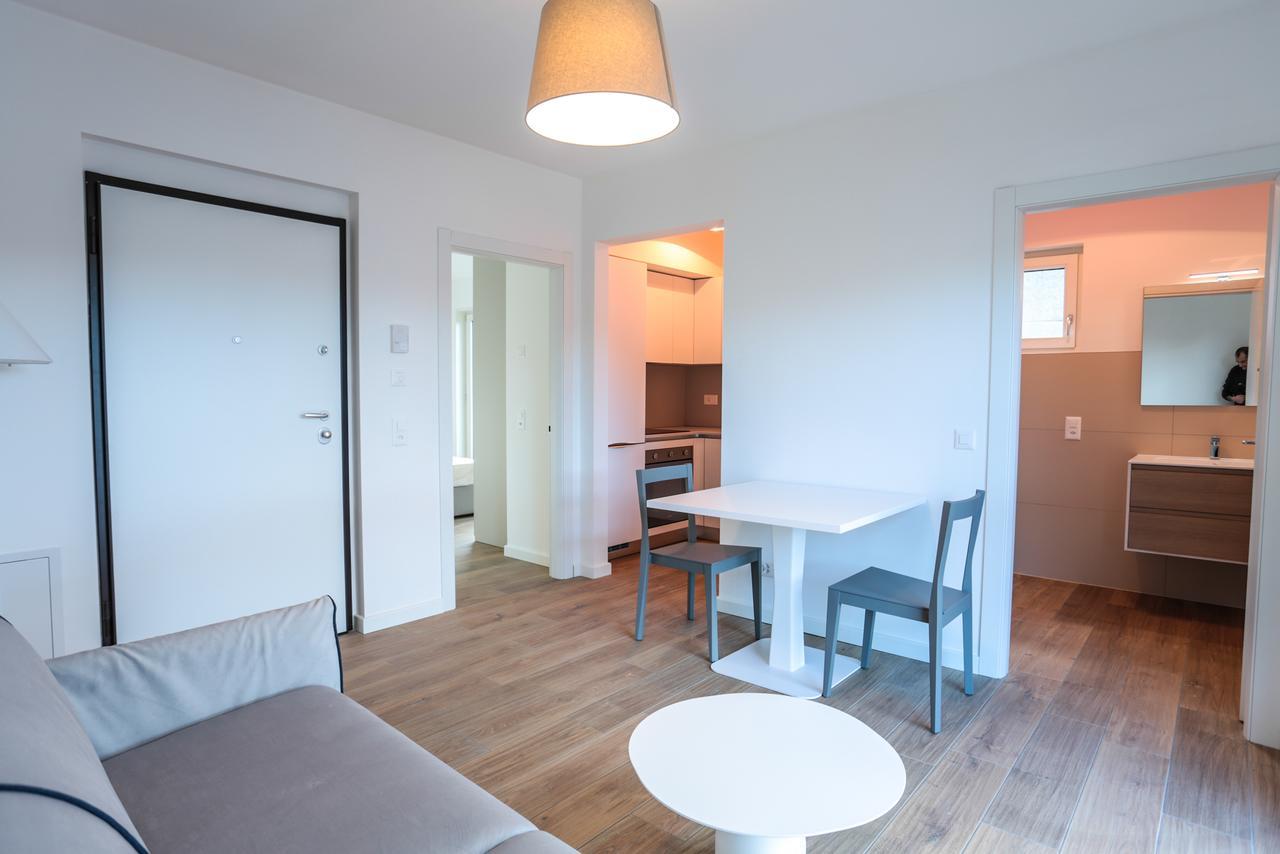 Modern apartment in Lugano Bagian luar foto